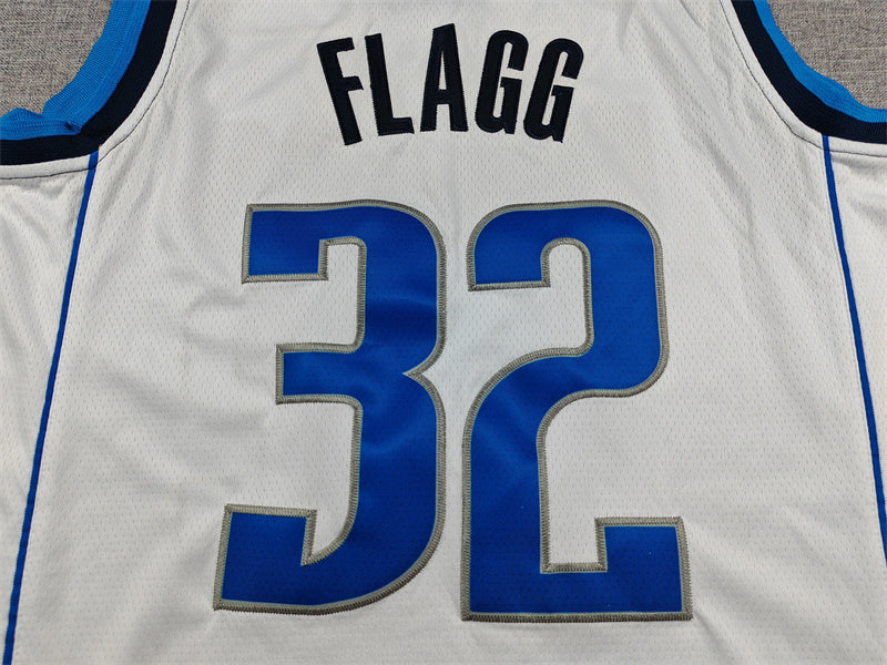 Men's Dallas Mavericks #2 Cooper Flagg White Association Edition Swingman Jersey