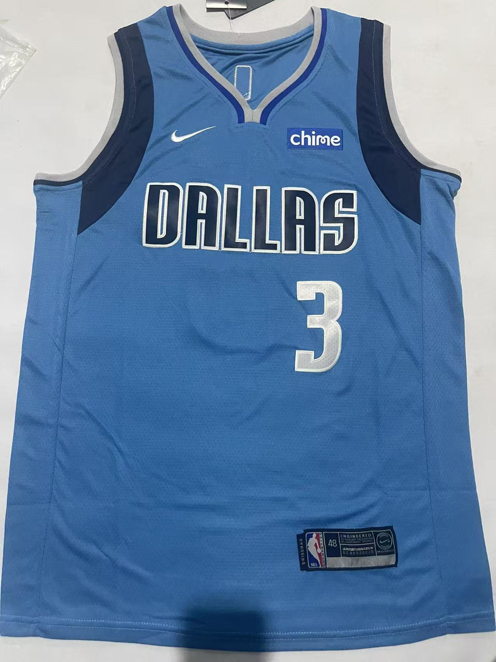Anthony Davis Dallas Mavericks Men's #3 Nike Dri-FIT Icon Edition Swingman Jersey - Blue