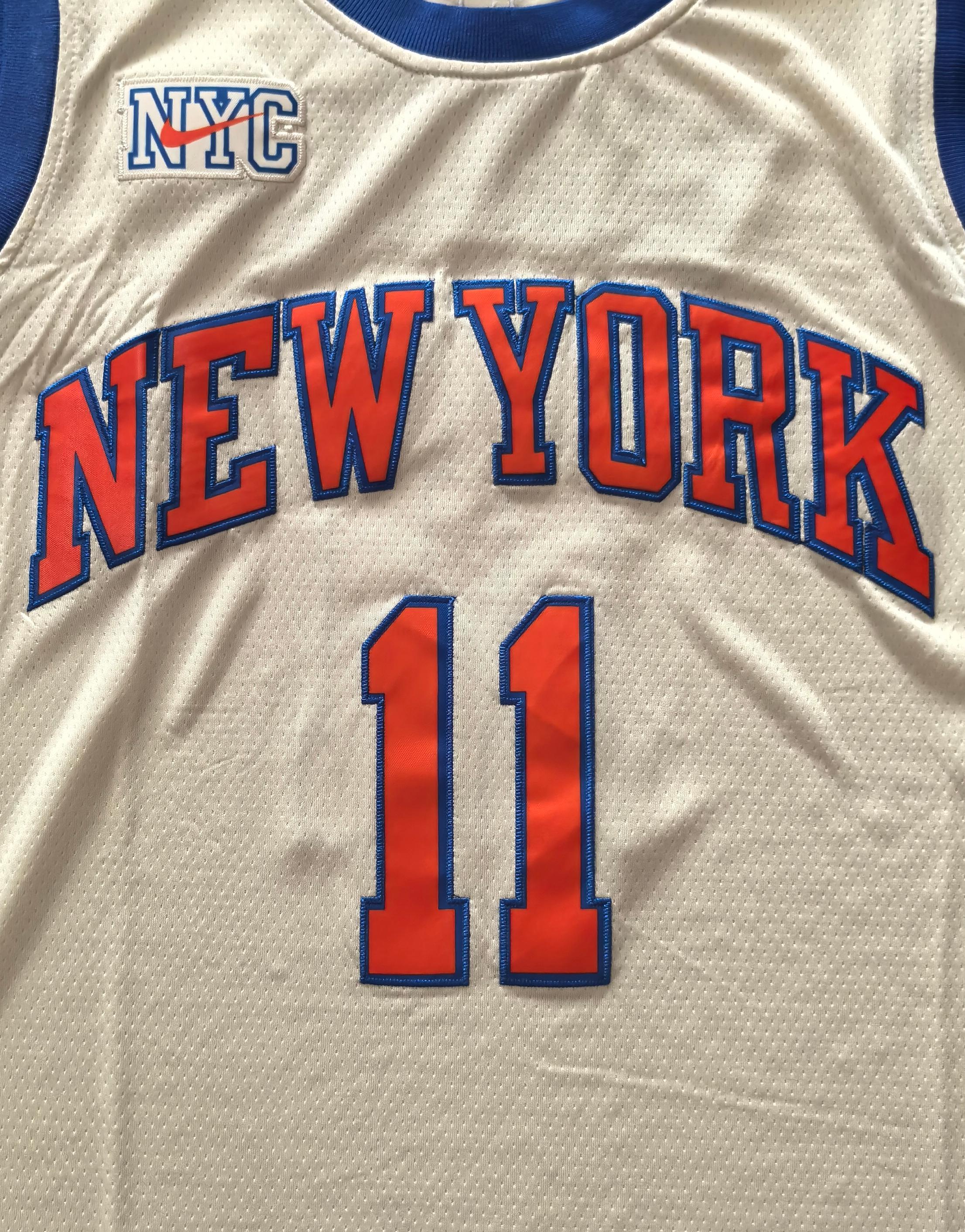 Men's New York Knicks #11 Jalen Brunson Cream 2025/26 Swingman Jersey - City Edition