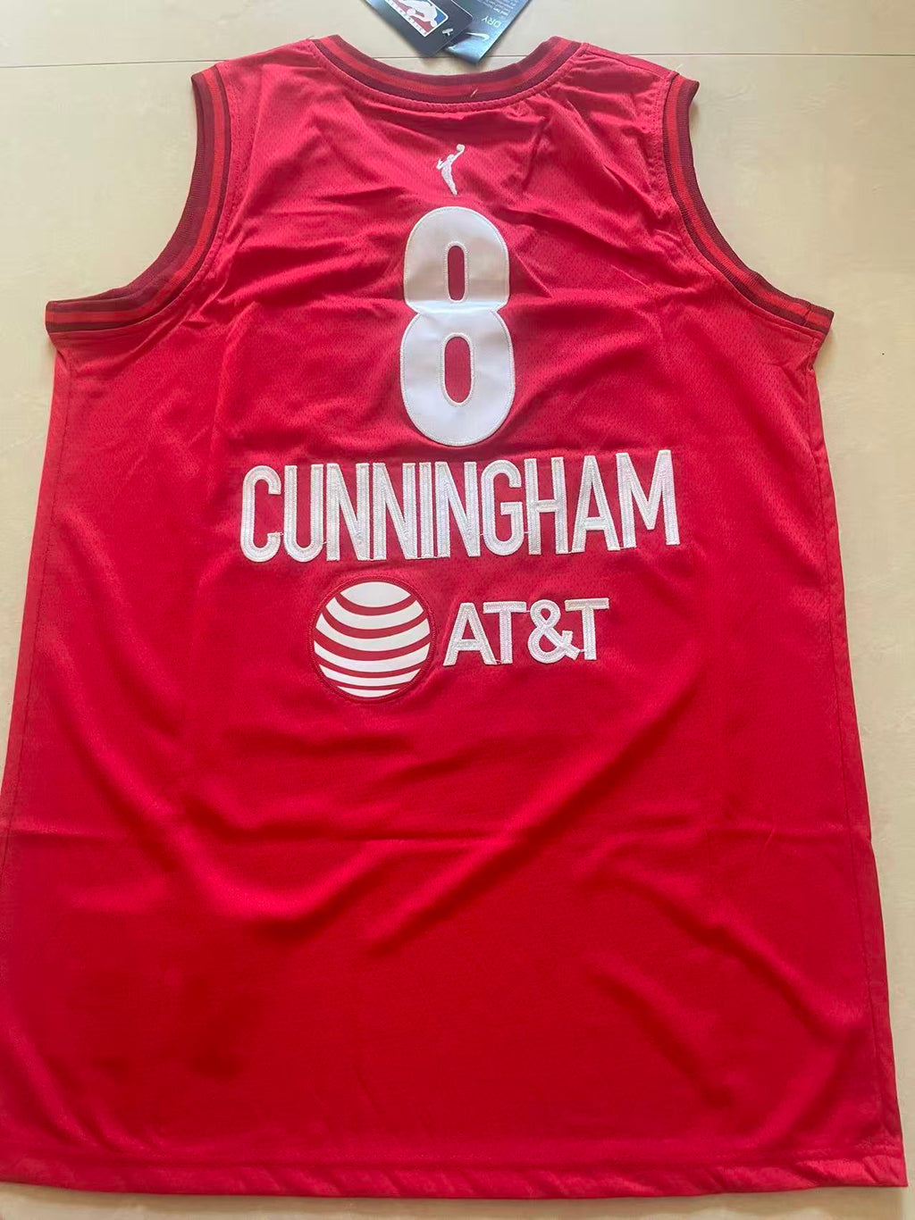 Women's Indiana Fever #22 Caitlin Clark Nike Rebel Edition Red Swingman Jersey