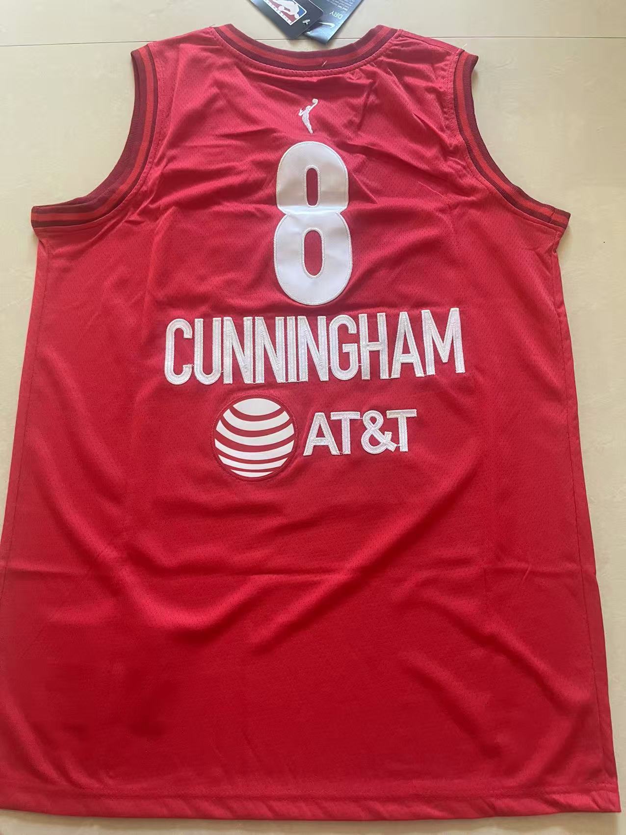 Women's Indiana Fever #22 Caitlin Clark Nike Rebel Edition Red Swingman Jersey