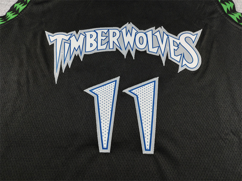 Men's Minnesota Timberwolves #11 Naz Reid Classic Black Swingman Jersey