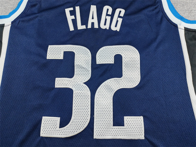 Men's Dallas Mavericks #2 Cooper Flagg Navy Statement Edition Swingman Jersey