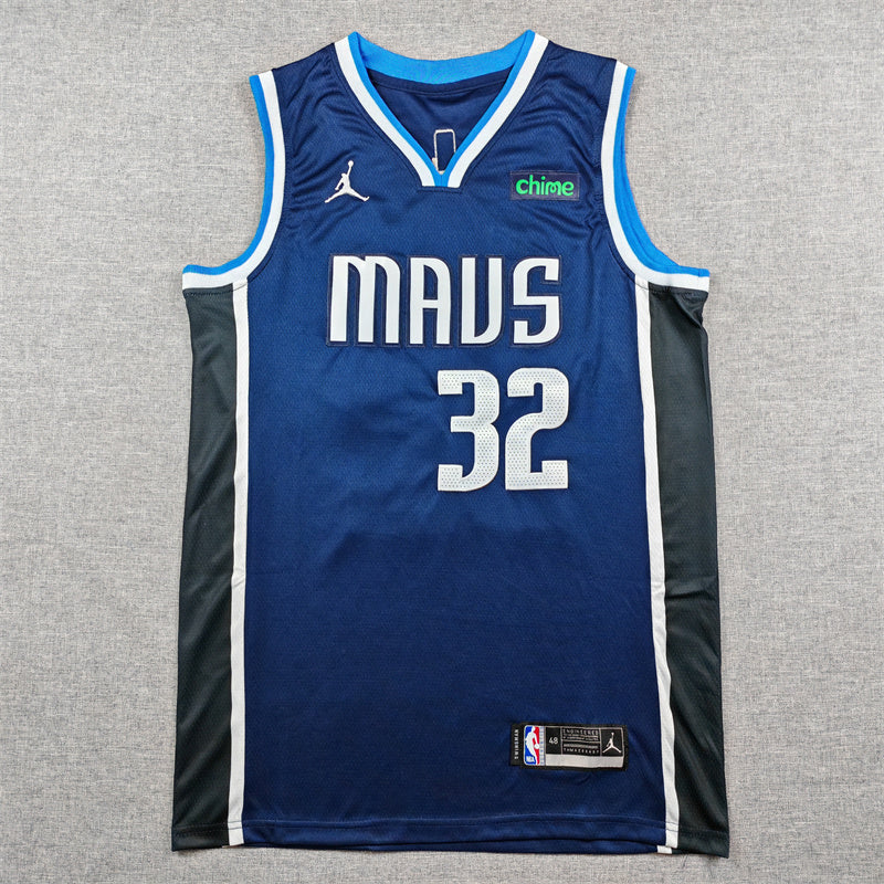 Men's Dallas Mavericks #2 Cooper Flagg Navy Statement Edition Swingman Jersey