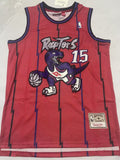 Vince Carter Toronto Raptors Men's #15 Mitchell & Ness 1998 Retro Swingman Jersey