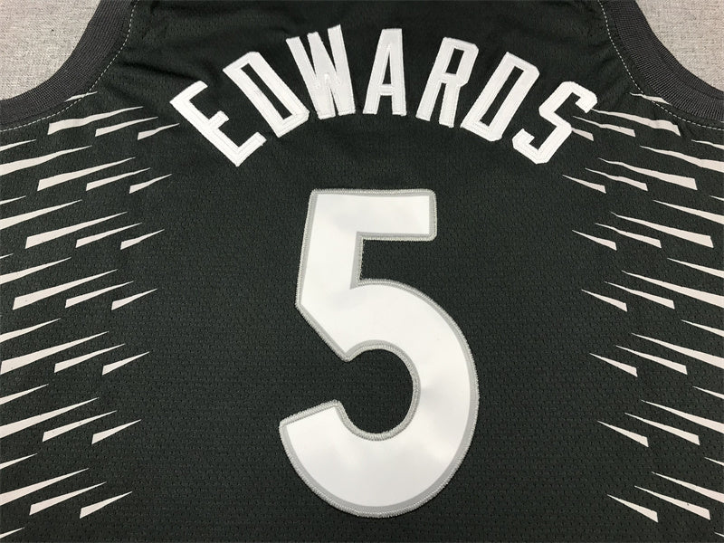 Anthony Edwards Minnesota Timberwolves Men's #5 Swingman Jersey - Gray