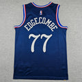 Men's Philadelphia 76ers #77 VJ Edgecombe Navy 2025/26 Swingman Jersey - City Edition