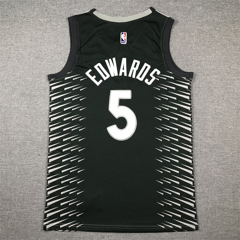 Anthony Edwards Minnesota Timberwolves Men's #5 Swingman Jersey - Gray