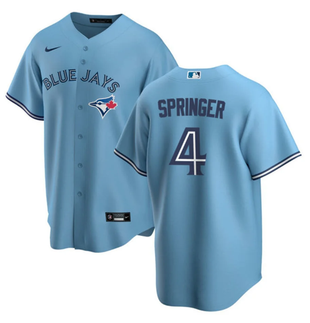 George Springer Toronto Blue Jays #4 Jersey