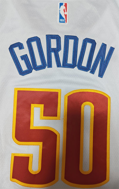 Aaron Gordon Denver Nuggets Men's #50 Bonus Edition Swingman Jersey - White