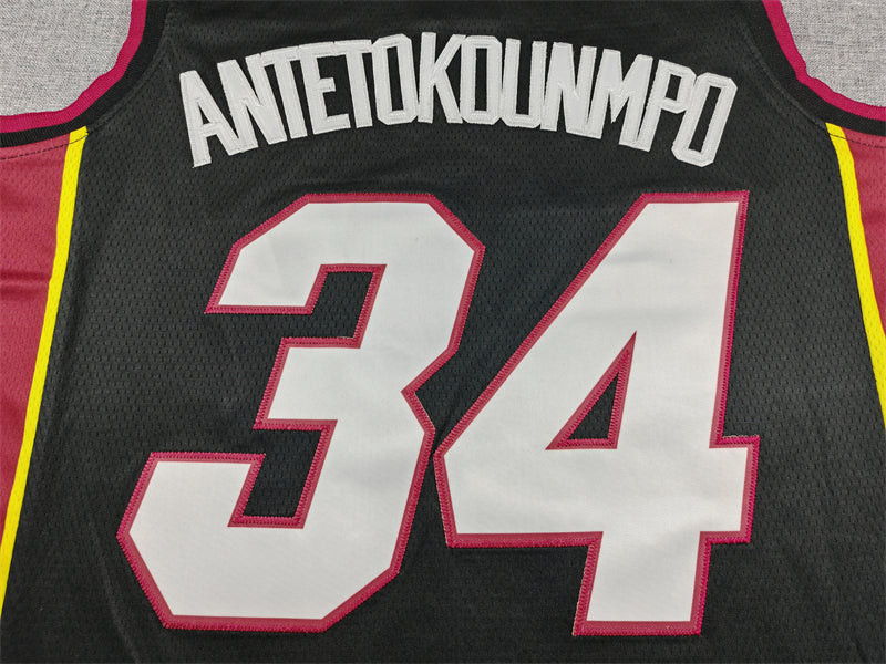 Mitchell & Ness Miami Heat Dark HWC 2013-14 Ray Allen #34 Jersey - Black
