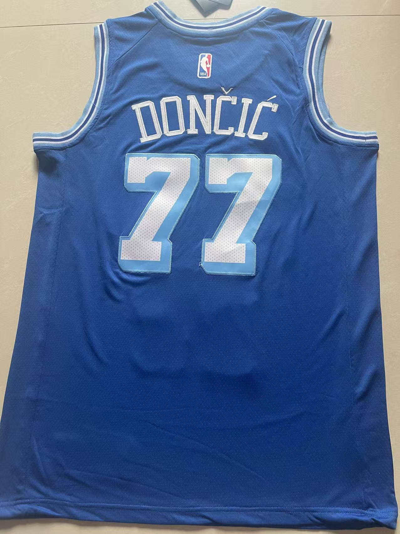 Luka Dončič Los Angeles Lakers Men's #77 2025 Statement Edition Authentic Jersey - Black