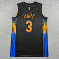 Men's New York Knicks #3 Josh Hart Black Swingman Jersey - Statement Edition