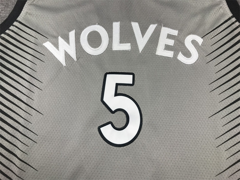 Anthony Edwards Minnesota Timberwolves Men's #5 Swingman Jersey - Gray