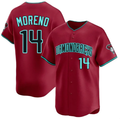 Arizona Diamondbacks #14 Gabriel Moreno Red Home Limited Baseball Jersey