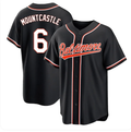 Baltimore Orioles Ryan Mountcastle #6 Blackout Home Game Stitched Jersey