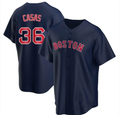 Men's Boston Red Sox Triston Casas #36 Navy Home Replica Jersey