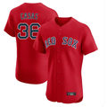 Men's Boston Red Sox Triston Casas #36 Red Limited Elite Home Game Stitched Jersey