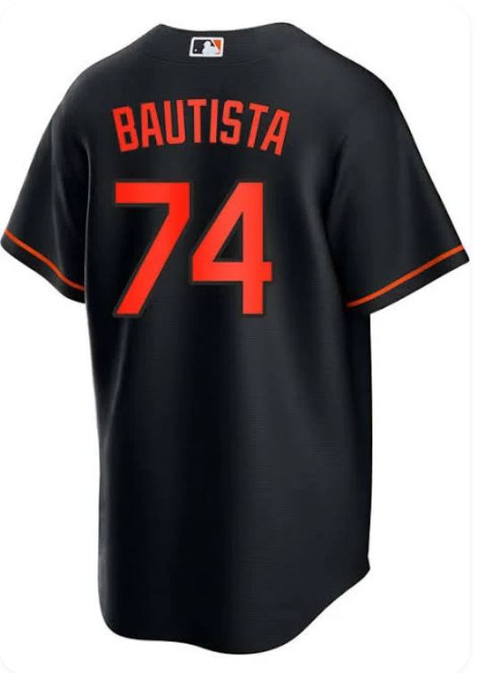 Baltimore Orioles Felix Bautista #74 Youth Nike Official MLB Jersey – Black