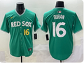 Boston Red Sox Jarren Duran #16 2025 City Connect Replica Player Jersey – Green