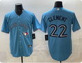 Men's Toronto Blue Jays Ernie Clement #22 Powder Blue Replica Player Jersey