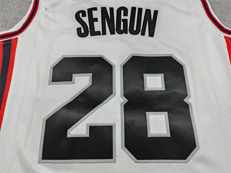 Men's Houston Rockets #28 Alperen Şengün Swingman Jersey