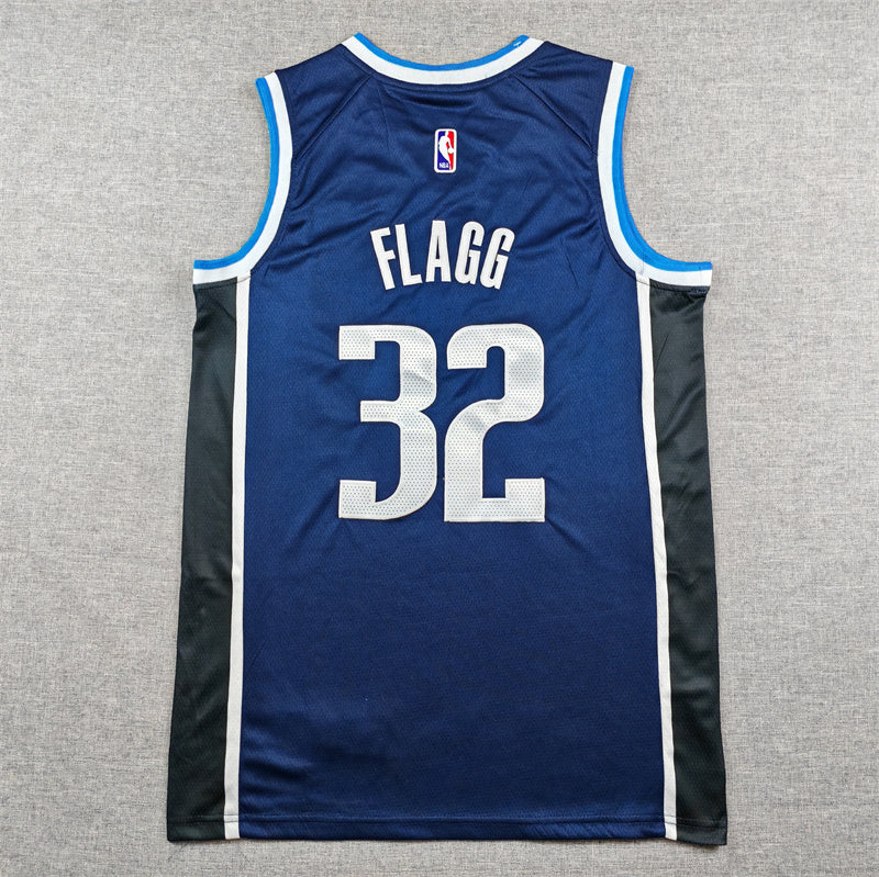 Men's Dallas Mavericks #2 Cooper Flagg Navy Statement Edition Swingman Jersey