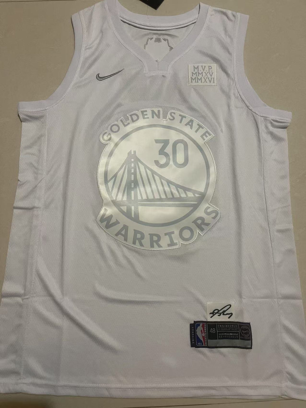 Stephen Curry Golden State Warriors Unisex #30 2023 Association Edition Jersey - White