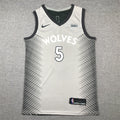 Anthony Edwards Minnesota Timberwolves Men's #5 Swingman Jersey - Gray