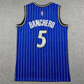 Men's Orlando Magic #5 Paolo Banchero Nike Icon Edition Blue Swingman Jersey