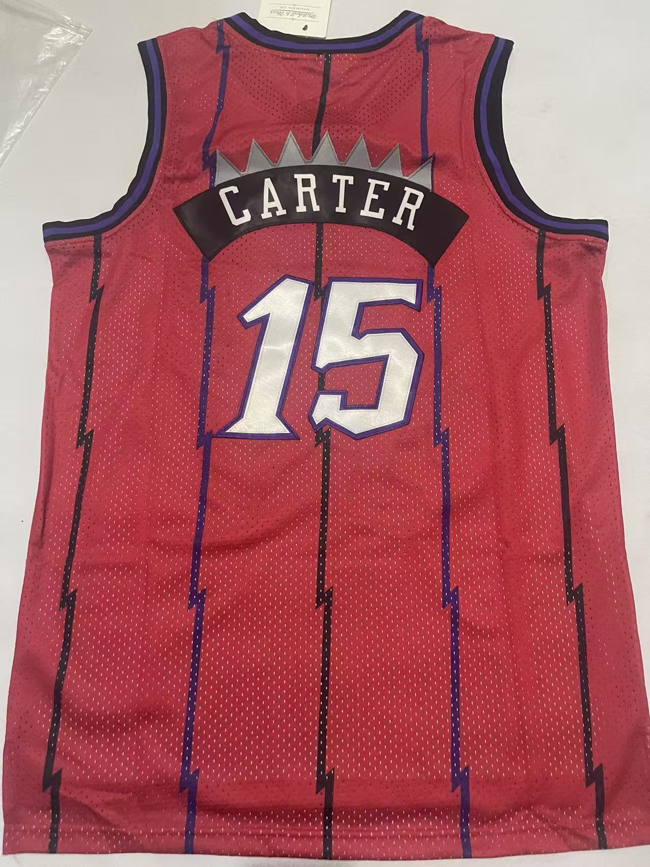 Vince Carter Toronto Raptors Men's #15 Mitchell & Ness 1998 Retro Swingman Jersey