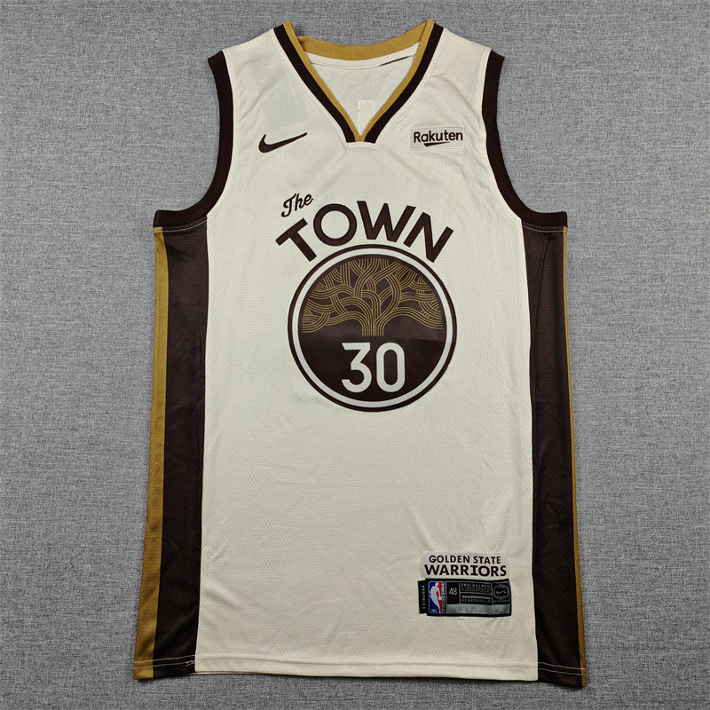 Men's Golden State Warriors #30 Stephen Curry City Edition Swingman Jersey - 2025