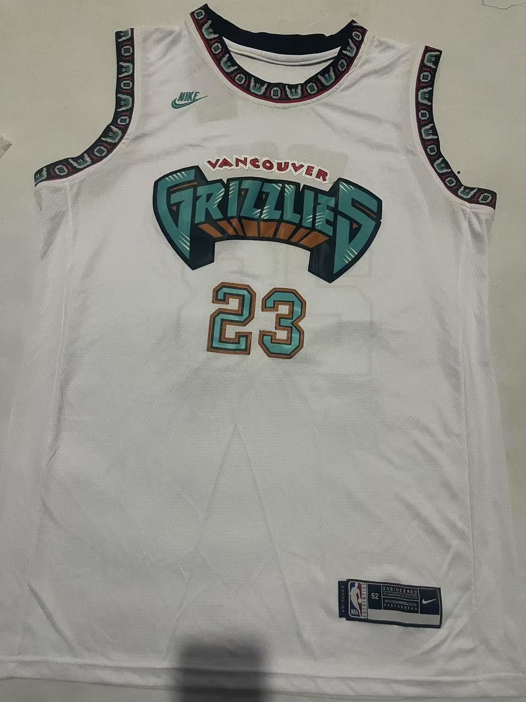 Jaren Jackson Jr. Memphis Grizzlies Men's #23 Nike Jersey - White