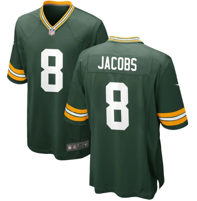 Josh Jacobs Green Bay Packers Jersey